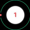 The osu! Supporter Zone Icon