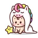 Unicorns Are Flippin Awesome Icon