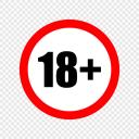 18+ fun Icon