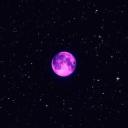the purple moon Icon