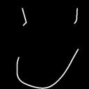 Laidback talking (talk and chill Icon