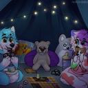 Puppy Pillow Fort Icon