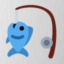 Virtual Fishing Icon