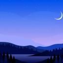 ? BlueNight #STAYATHOME Icon