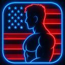 Straight American Men Icon