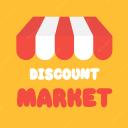 Discount Market Icon