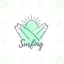 Surfing Icon