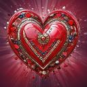 Heart bomb hangout Icon