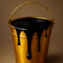 Black Gold Drones Icon