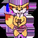 Baby Fennekin ABDL Icon