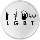 Liberty, Guns, Beer, Tits Icon