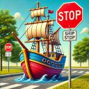 Ship Stop Icon