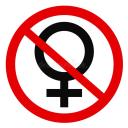 NO FEMALES ALLOWED Icon