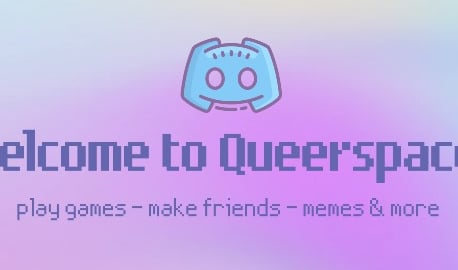QueerSpace(18+ SFW) Small Banner
