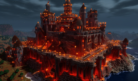 🔥 Flame Fortress Small Banner