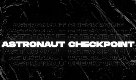 Astronaut checkpoint Small Banner