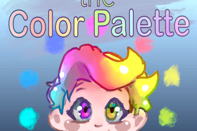 The Color Palette Small Banner
