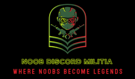 Noob Discord Militia Discord Server Banner