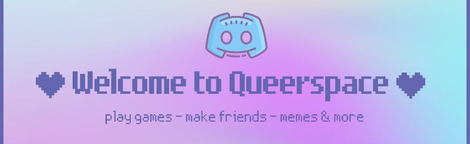 QueerSpace(18+ SFW) Discord Server Banner
