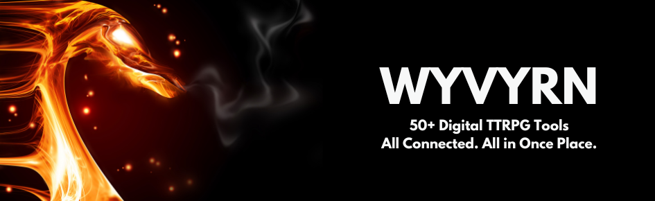 Wyvyrn — The Ultimate TTRPG Tool Discord Server Banner