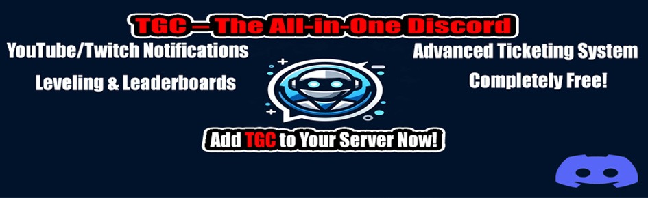 TGC Discord Server Banner