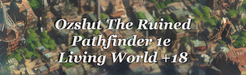 Ozsult Pathfinder 1e Discord Server Banner