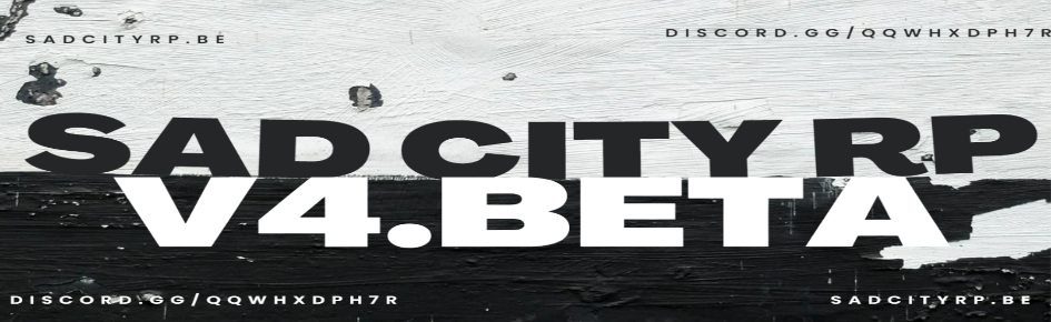 Sad City RP Discord Server Banner