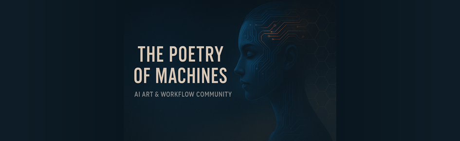 The Poetry of Machines Discord Server Banner