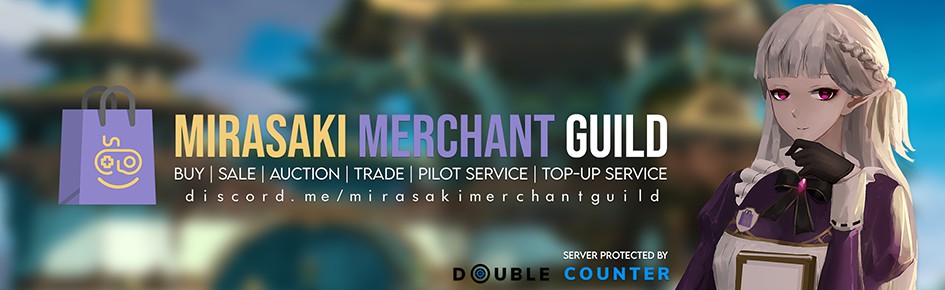 Mirasaki Merchant Guild Discord Server Banner