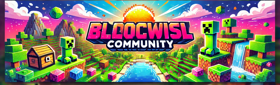 BllockWisl Community Discord Server Banner