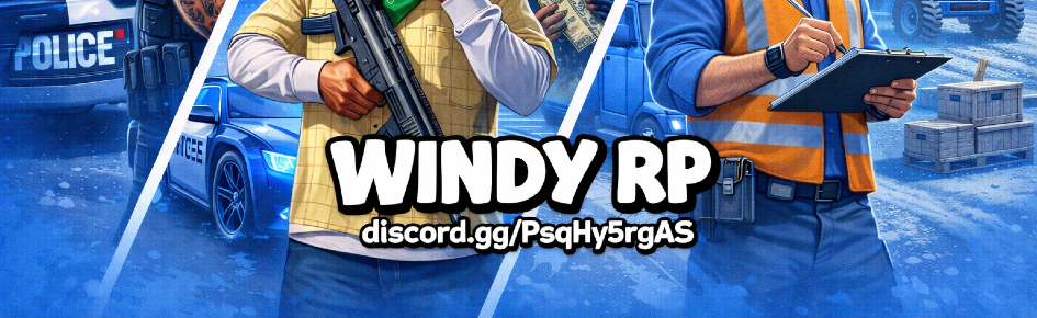 WindyRP Discord Server Banner