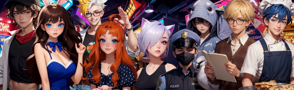 Art by: LindezaBlue Discord Server Banner