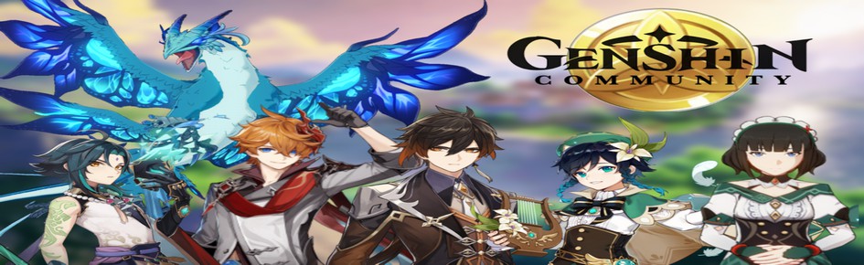 Genshin community [FR] Discord Server Banner