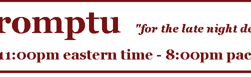 The Impromptu! Discord Server Banner