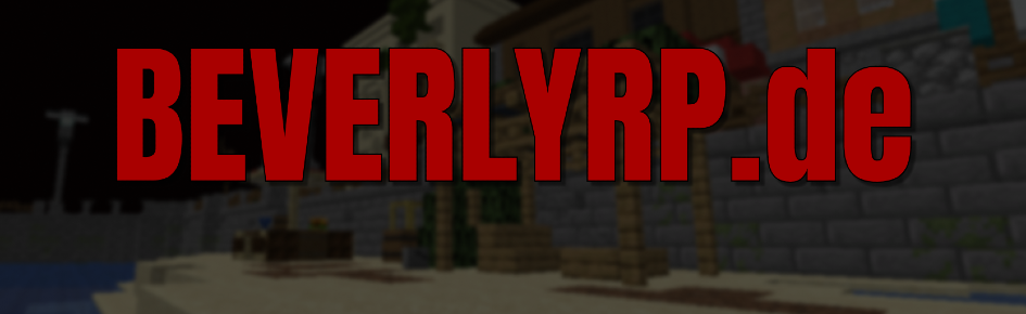 BeverlyRP | Reallife & Roleplay Discord Server Banner