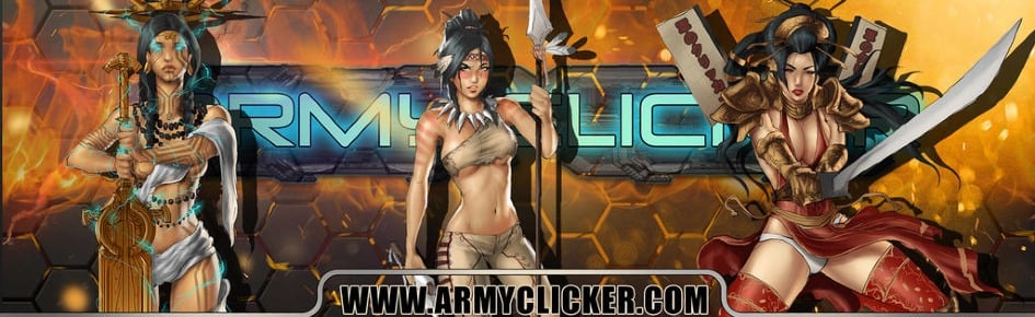 Army Clicker Discord Server Banner