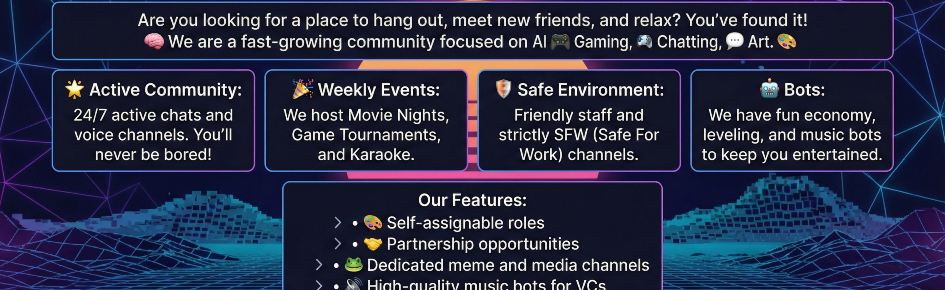 Sandbox Discord Server Banner