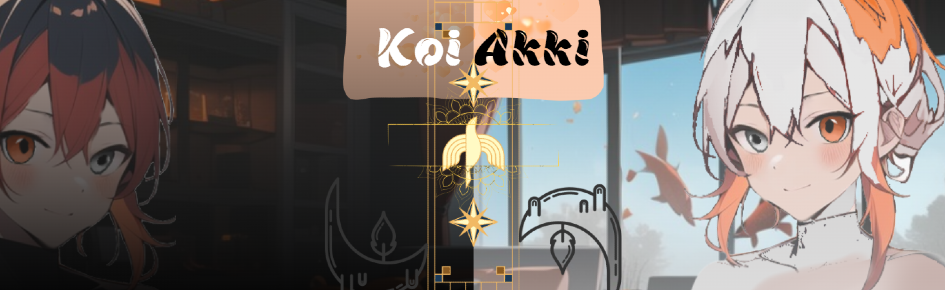 KoiAkki Community Pond Discord Server Banner