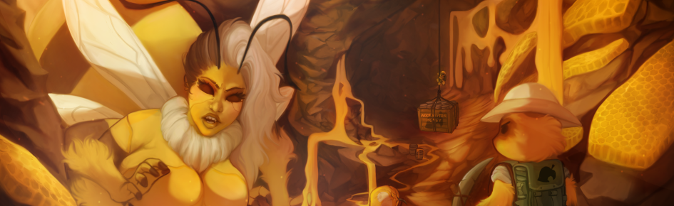 Beebee's Lewd Beehive Discord Server Banner