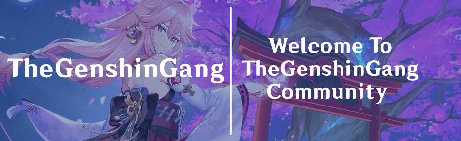 TheGenshinGang Tamil Discord Server Banner