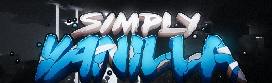 Simply Vanilla Discord Server Banner