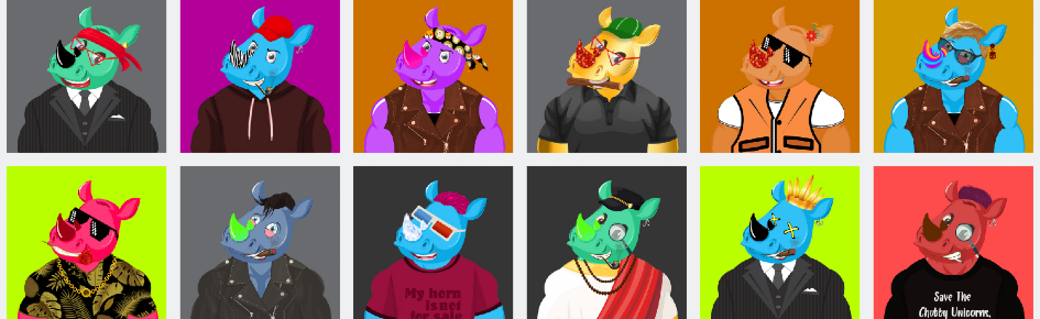 Witty Rhino Club NFT Discord Server Banner