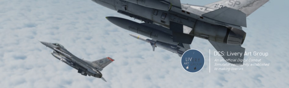 DCS: Livery Art Group Discord Server Banner