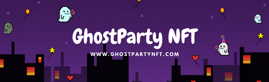 GhostParty NFT Discord Server Banner