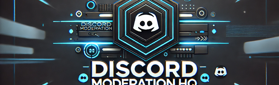 Discord Moderation HQ Discord Server Banner