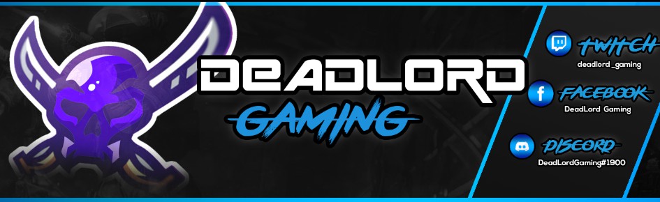 DeadLordGaming Public Discord Discord Server Banner
