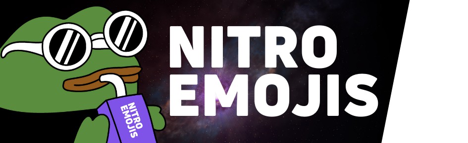 Nitro Emojis Discord Server Banner