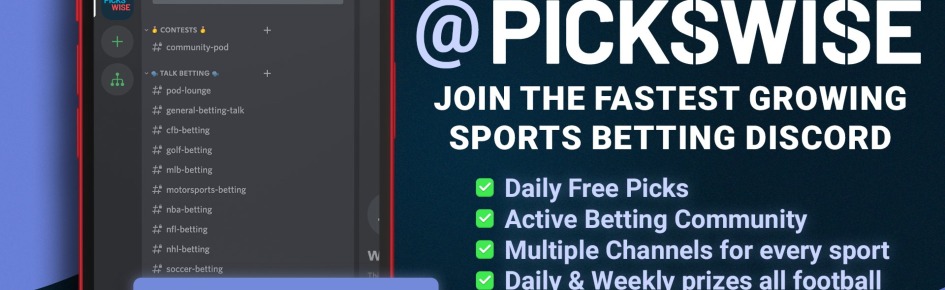 Pickswise Discord Server Banner