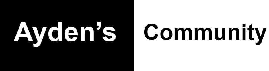 Ayden's Community Discord Server Banner