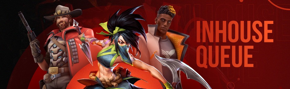 In-House Queue Discord Server Banner